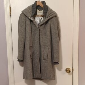 Monsoon Light Gray Coat